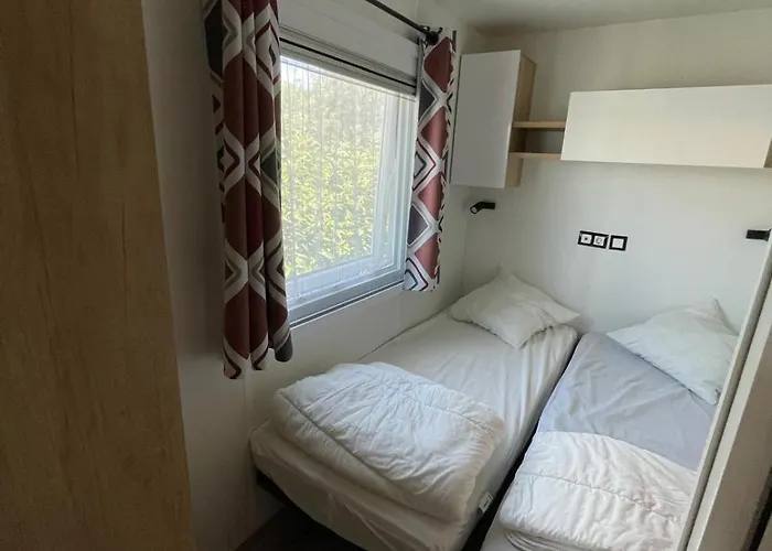 Mobilhome-vue Lac-4 étoiles -lac Des Rêves * Lattes