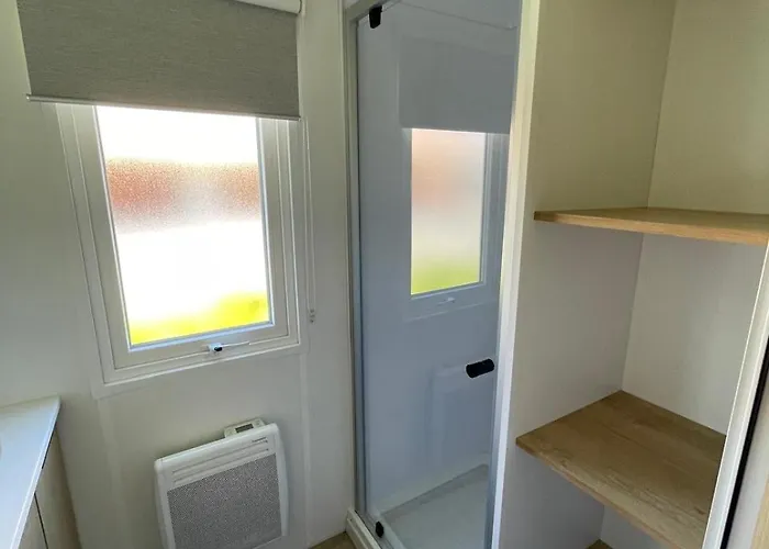 Mobilhome-vue Lac-4 étoiles -lac Des Rêves Parque de Campismo